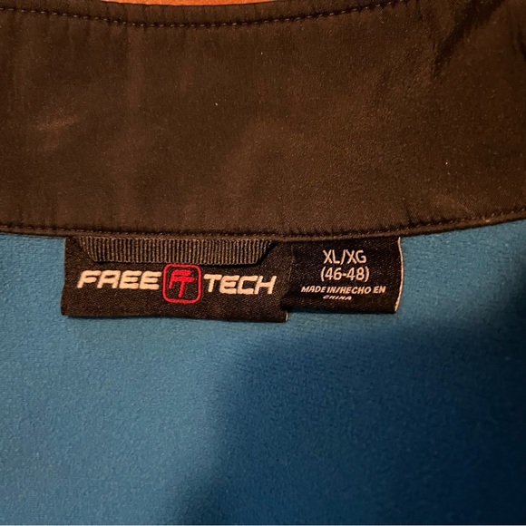 Mens gray jacket XL Free Tech - Picture 4 of 4